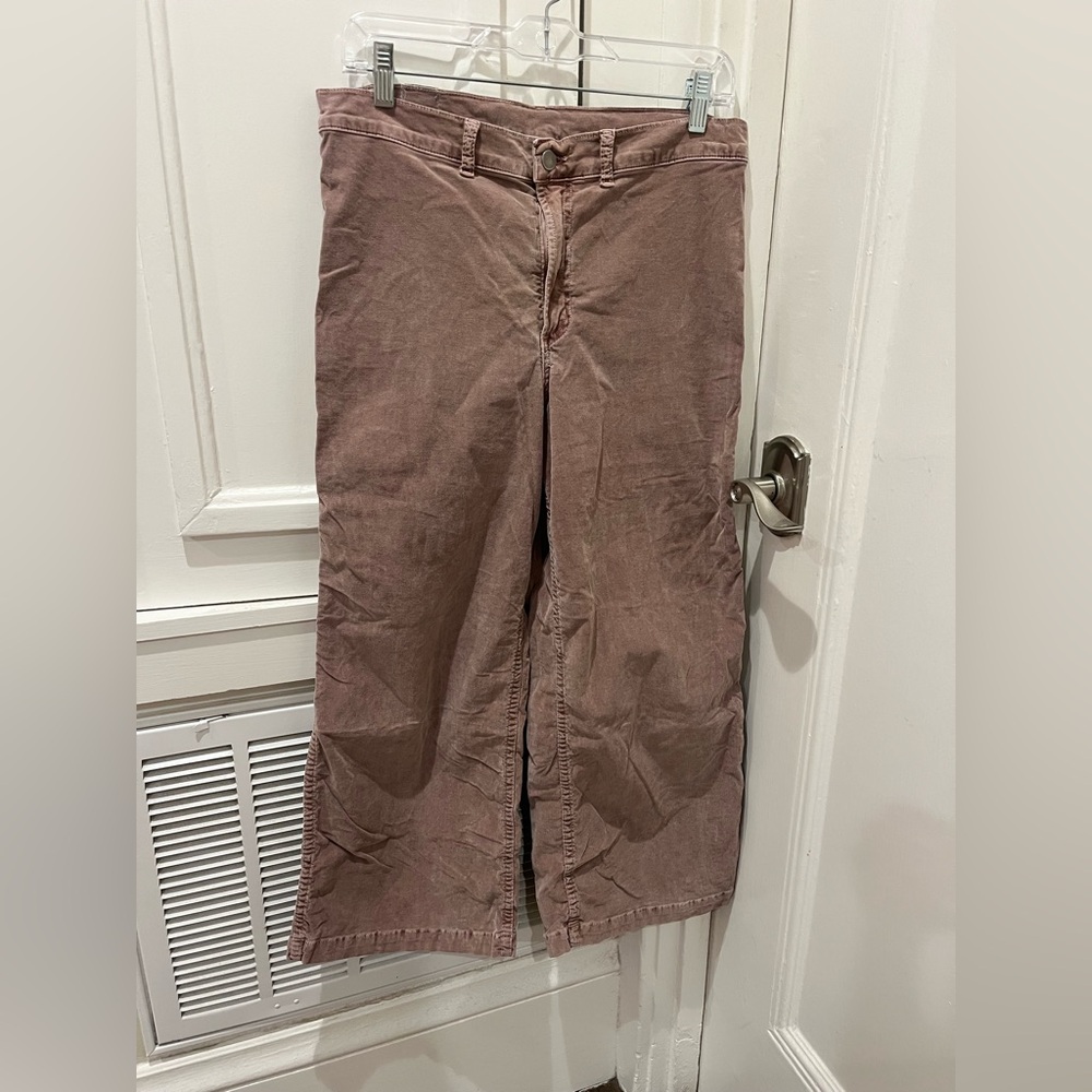 People of Leisure corduroy wide leg pants